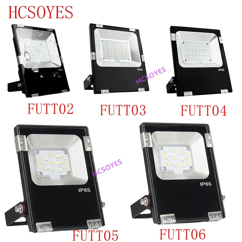 MIBOXER AC110V 220V 24V DC FUTT02 FUTT03 FUTT04 FUTT05 FUTT06 мощностью 10 Вт 20 30 50 100 RGB + CCT Светодиодный