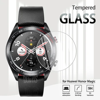

2.5D Tempered Glass Screen Protector For Huawei Honor Watch Magic SmartWatch Explosion-proof Anti-Scratch Transparent Film