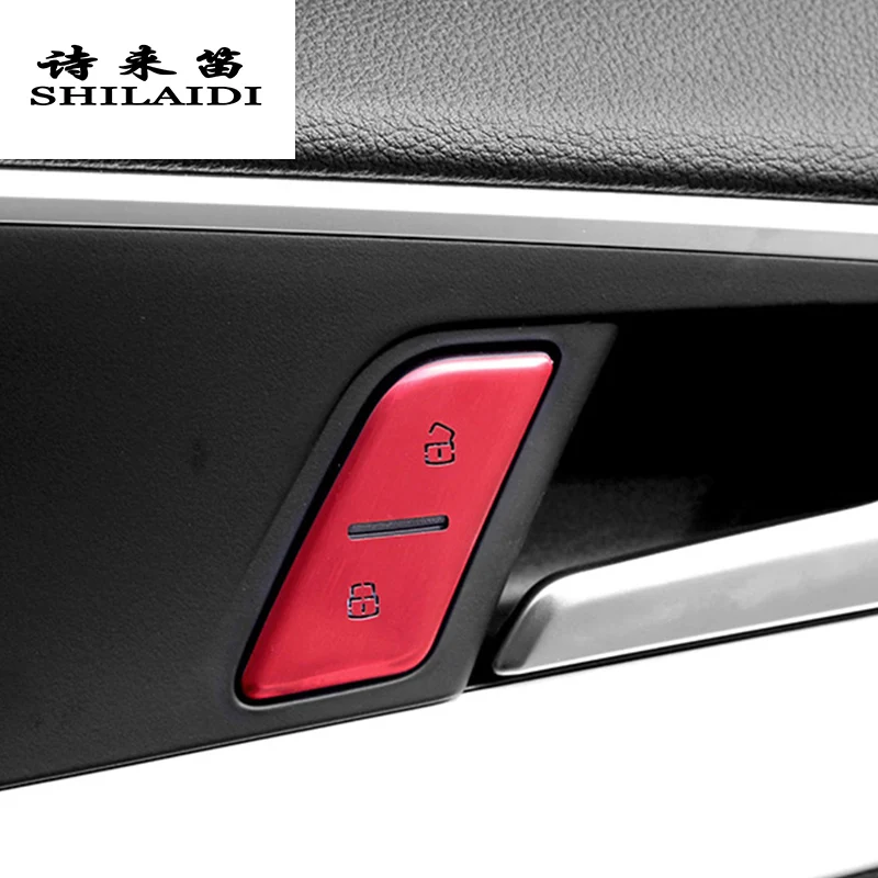 Автомобильный Стайлинг для Audi A4 B9 A5 Q3 Q5L A6 C8 кнопки разблокировки двери