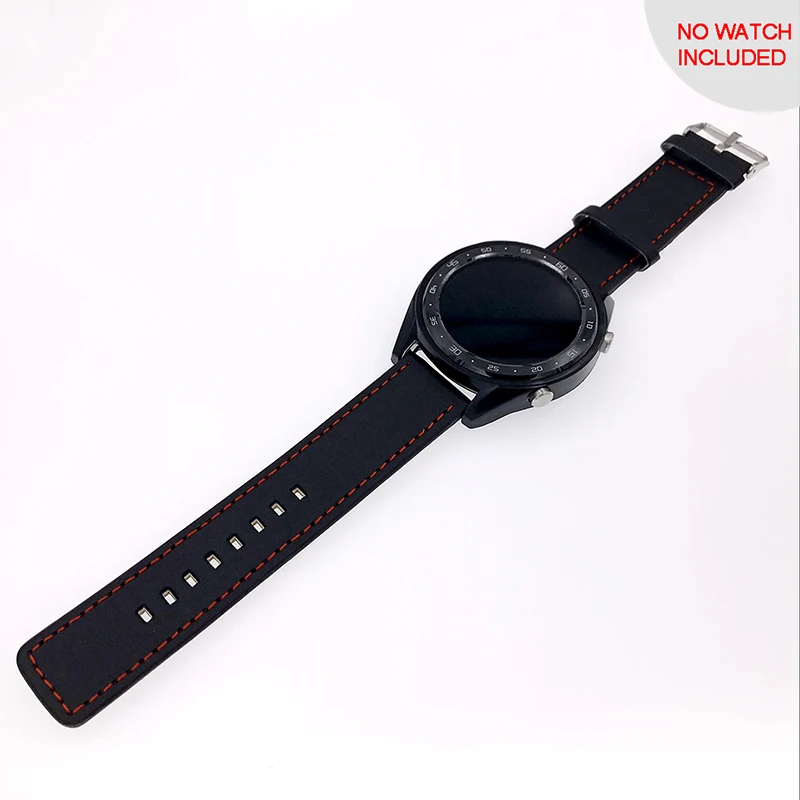 22 мм для huawei watch GT браслет из натуральной кожи ремешок для часов huawei Watch GT/GT активные Кожаные Ремешки для наручных часов аксессуары