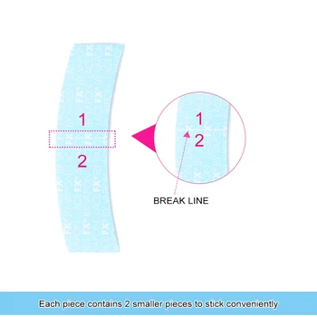 

UNice Toupee Tape Strips Double Sided Water-Proof Tapes for Toupees and Hairpieces 60pcs/Bag Lace Front Support Wigs