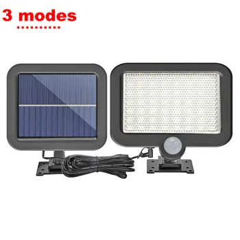 

120/100 LEDs Solar Lamp PIR Motion Sensor Street Garden light Solar Rechargeable Outdoor Waterproof Emergency Security Night lam