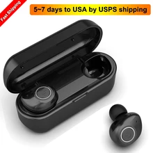 TWS V11 Bluetooth наушники 5,0 настоящие беспроводные бинауральные наушники стерео наушники с шумоподавлением водонепроницаемые наушники-вкладыши