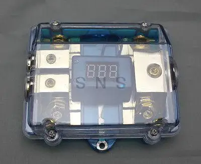 

DUAL DIGITAL PLATINUM ANL DIST BLOCK 0 4 GAUGE FUSE HOLDER SKFH062G