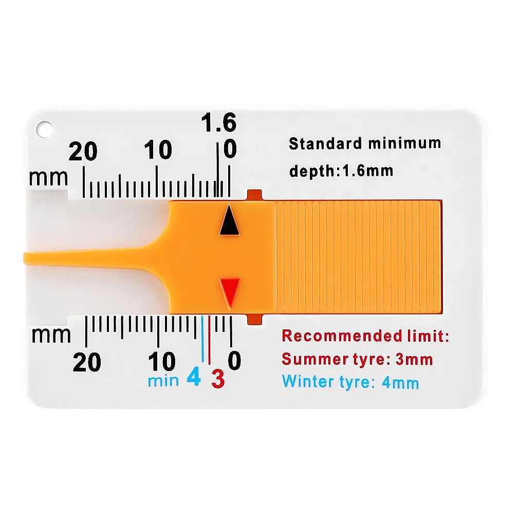 Measure Tool Tyre Tread Depth Gauge Tread Depth Meter For Car Trailer