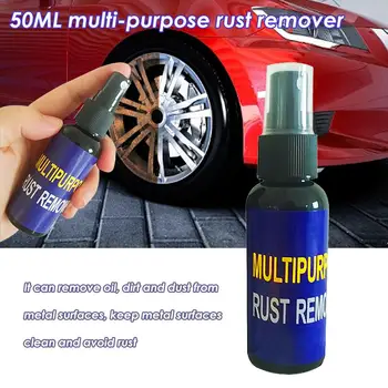 

Rust Inhibitor Rust Remover Derusting Spray Car Maintenance Cleaning 50ML Metal Surface Chrome Paint Clean Anti-rust Lubricant