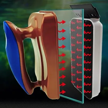 

Floating Brush Glass Algae Cleaning Scraper Aquarium Brush Fish Magnetic Tank Cleaner Aquarium Tank Fish Tools