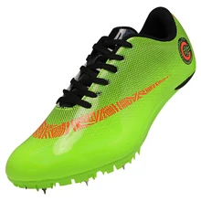 Мужские и женские спортивные кроссовки с шипами; цвет синий, зеленый; мужские кроссовки для бега; Легкие женские спортивные кроссовки; Уличная обувь