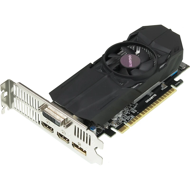 Видеокарта Gigabyte PCI-E GV-N105TOC-4GL NV GTX1050TI 4096Mb 128b GDDR5 1303/7008 DVIx1/HDMIx2/DPx1/