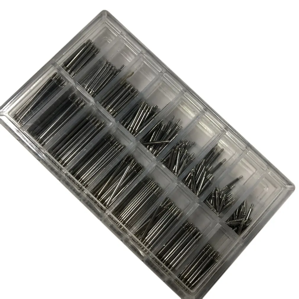 

360PCS Quick Use Boxed Lugs Watch Band Spring Strap Link Pin Remover Set Stainless Watch Wrist Bands Repair Kit For Watch Maker