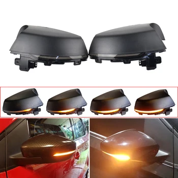 

For Volkswagen Polo MK5 6C 2014 2015 2016 2017 Dynamic Turn Signal LED Side Rearview Mirror Indicator Blinker Repeater Light