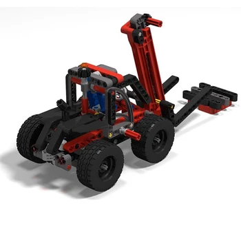 

Forklift 2in1Transformation Construction Machinery Engineering Model Building Blocks kids Birthday Christmas Assembly Toys Gift