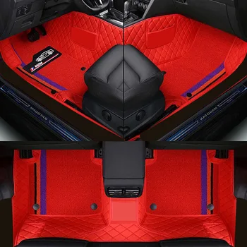 

car floor mat For hyundai tucson 2019 2008 i30 solaris santa fe veloster accent sonata nf creta ix25 accessories carpet rugs