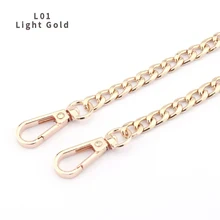 Ladies shoulder bag chain Metal Purse Chain Handles Bag Accessories Purses Handle Chain Detachable Replacement Purse Chain