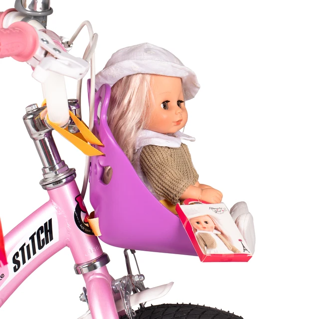 baby doll bike seat with helmet for Girls Encourage confident riding with a kids bike designed to grow with your child featuring an adjustable handlebar and seat dual brakes training wheels and a doll seat With safety and comfort in mind this bike delivers fun and balance for every young rider Bicycle Helmet Our Generation Doll