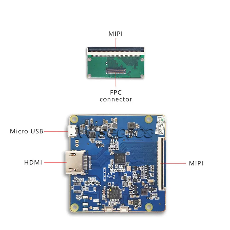 Wisecoco LS060R1SX02 6 дюймов 2K ЖК дисплей Экран модуль 1440x2560 для 3d очки виртуальной