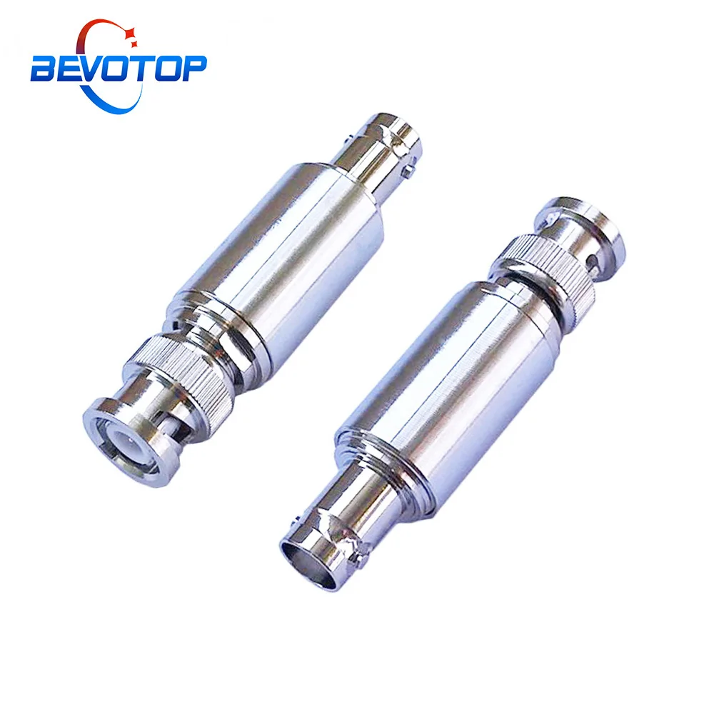 Conector Bloqueador Dc-block Bnc Conector Macho para Fêmea Bloco Coaxial de rf 1.2 Swr 2w 5w