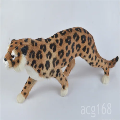 Большой Simulaiton Leopard игрушки милые мягкие модели животных плюшевые куклы ребенок подарок 55 см* 20 см игрушки милые плюшевые
