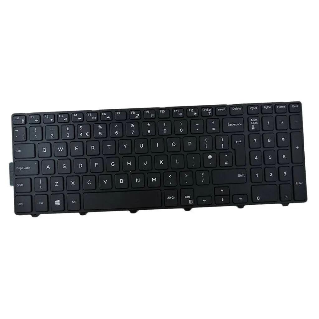 Британская раскладка клавиатуры ноутбука заменить для Dell Inspiron 15-3000 5000 3541 3542 3543 5542 3550 5545 5547 15-5547 15-5000 15-5545