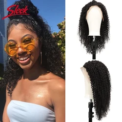 Sleek 13x4  Lace Front Human Hair Wigs For Women Curly Human Hair Wigs Remy Brazilian Hair Wigs 10 Inch Curly Lace Short  Wigs