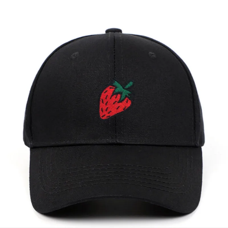 strawberry baseball cap