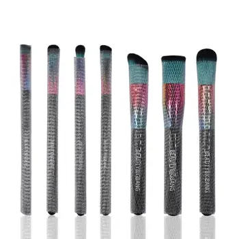 

BeautyBigBang 7PCS Soft Synthetic Hair Makeup Brushes Set Wood Maquiagem Foundation Powder Brush Set Kit Pennelli Trucco