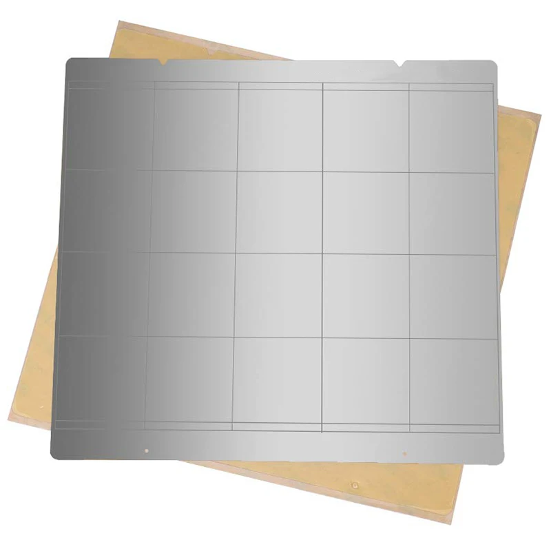 

3D Printer Parts Mk3 Spring Steel Sheet Heat Bed Platform, Printing Build Plate With Hole For Reprap Prusa I3 Mk3 Mk2.5