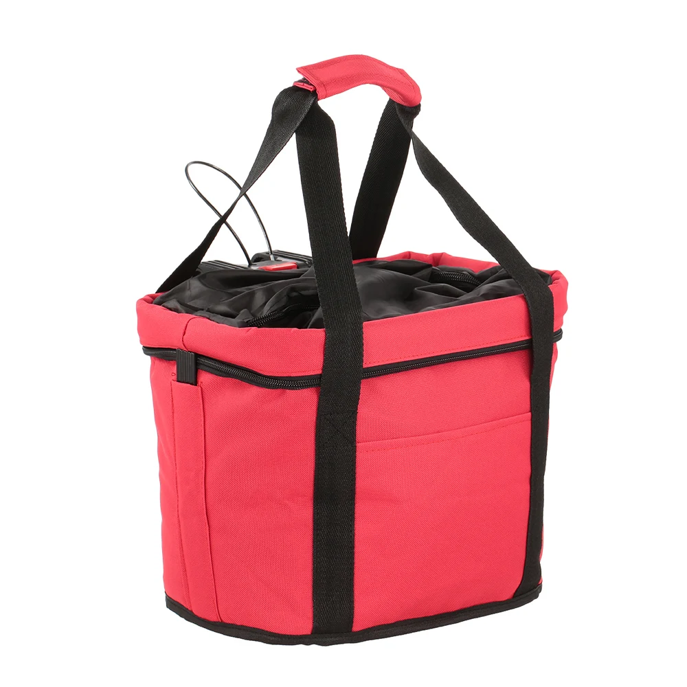 

Bicycle Basket Handlebar Front Carrier Bag Pet Carrier Frame Bike Detachable Cycle Front Carrier Bag Pet Carrier Aluminum Alloy
