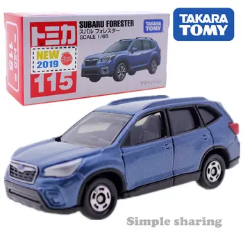 

Takara Tomy Tomica #115 Subaru Forester 1/65 Diecast Mini Auto Speelgoed Donkerblauw