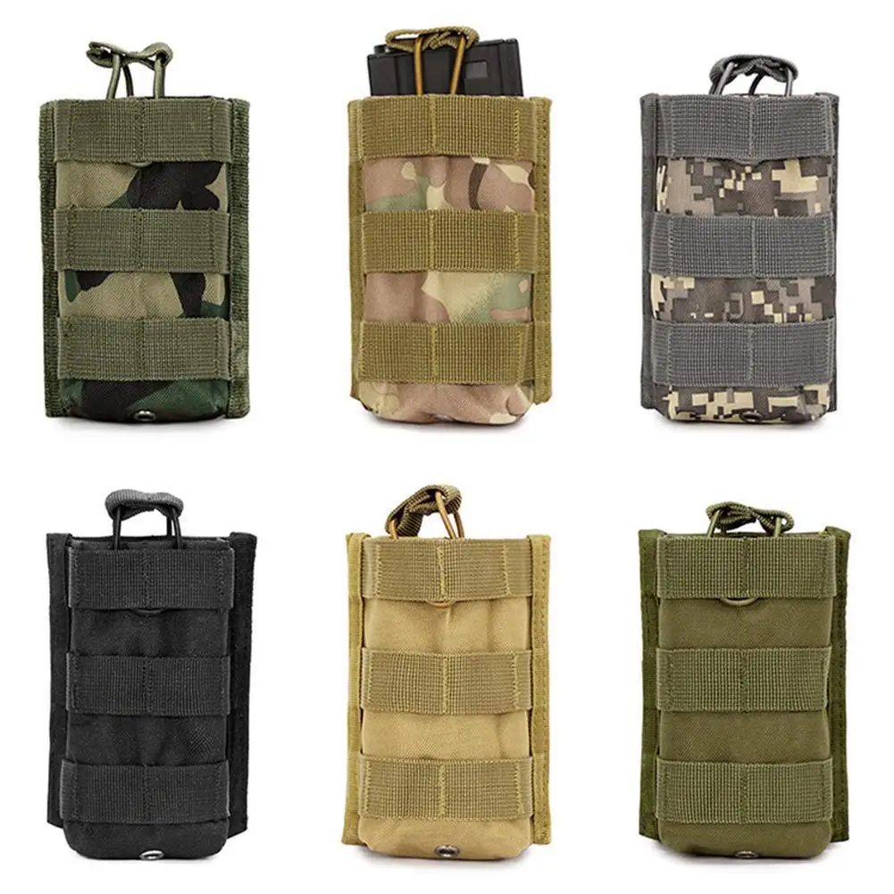 

Tactical Rifle Pistol Mag Pouch Hunting Shooting Airsoft Paintball Single Double Triple Magazine Pouches
