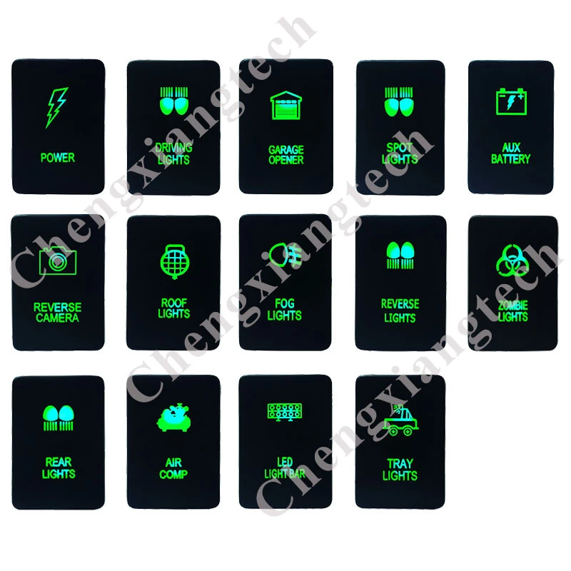 LED Driving Spot Light Bar Rocker Push Switch For Toyota Landcruiser Prado !