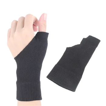 

1 Pair Useful Splint Sprains Arthritis Band Belt Carpal Tunnel Hand Wrist Foot Care Tools Solid Black