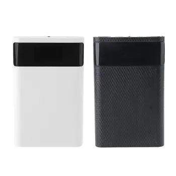 

QC3.0 USB Type-C PD 4x 18650 Battery DIY Power Bank Box LED Light Fast Charger M5TB