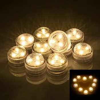 

Underwater LED lights Diamond Light Knob Lamp Waterproof Submersible Light Night Lamp Battery LED Garden Decoration