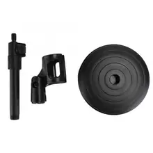 Настольная микрофонная стойка PC-02 железная основа регулируемый угол водонепроницаемый и износостойкий настольный микрофон