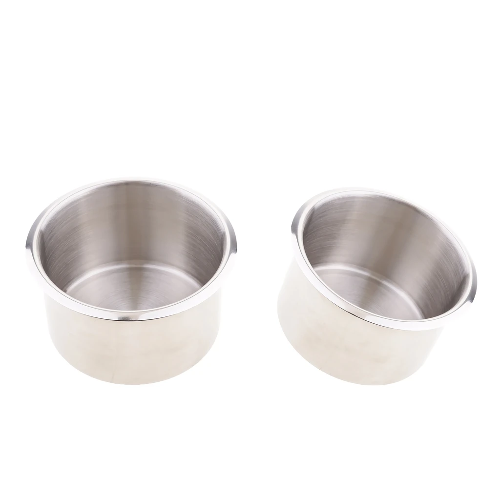 2x Car Auto Cup Water Drink Holder Recessed Fit For RV Car Boat Trailer 90mm 2x Car Auto Cup Water Drink Holder Recessed Fit For RV Car Boat Trailer 90mm