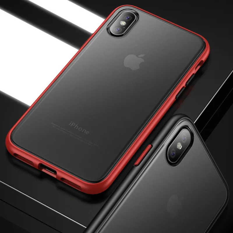 Новый противоударный защитный чехол для iPhone 11 XR X XS Max прозрачный ТПУ задняя