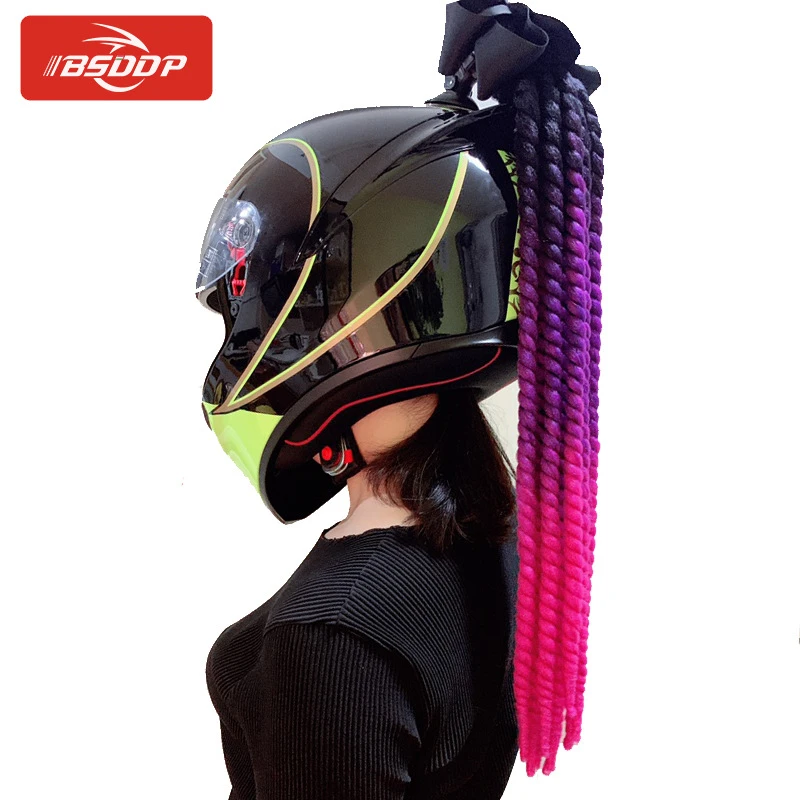 70cm motorcycle helmet C70 SOLID rear forehead vents X70 MONO DOT - BLACK