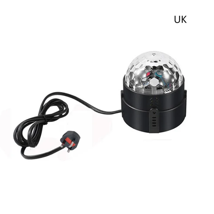 Звуковые активированные Вечерние огни с пультом дистанционного управления DJ RBG диско шар стробоскоп 7 режимов сценический свет -- M25
