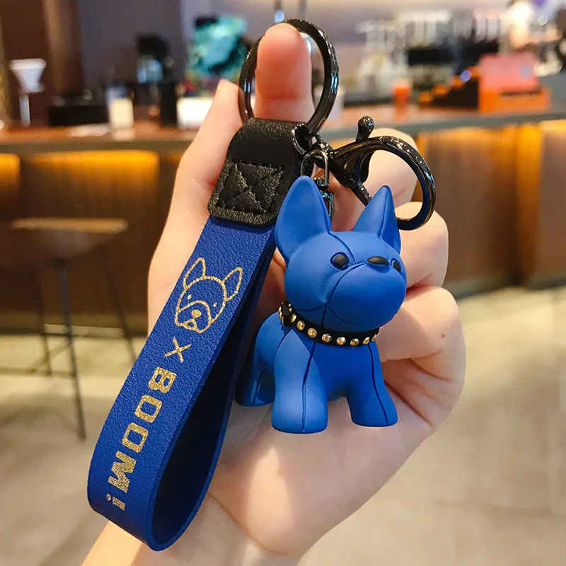 Louis Vuitton LV dog keychain  GUCCI french bulldog key chain best 2023