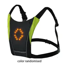 Светодиодный светоотражающий жилет Rijden Hoge Zichtbaarheid для ночного бега Fietsen Paardrijden для активного отдыха на открытом воздухе, светильник для безопасности