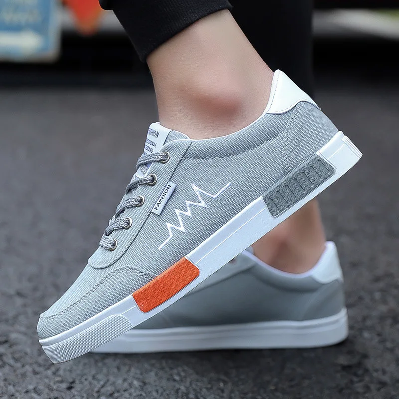 

Men's casual cloth shoes, trendy shoes, summer breathable flat soles, tidal shoes.