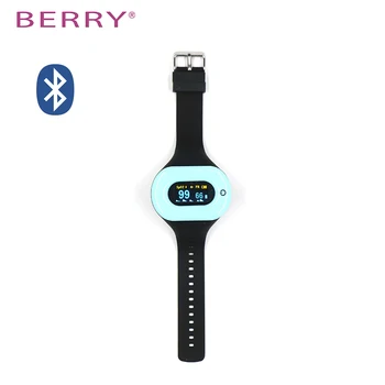 

Factory Manufacture Certificated wrist Pulse Oximeter oled Medical free App