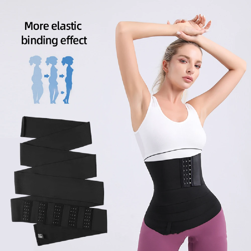 Bandage Wrap Waist Trainer Shaperwear Belt Women Slimming Tummy Belt Corset Top Stretch Bands Body Shaper Width 13 cm or 10 cm body shaper