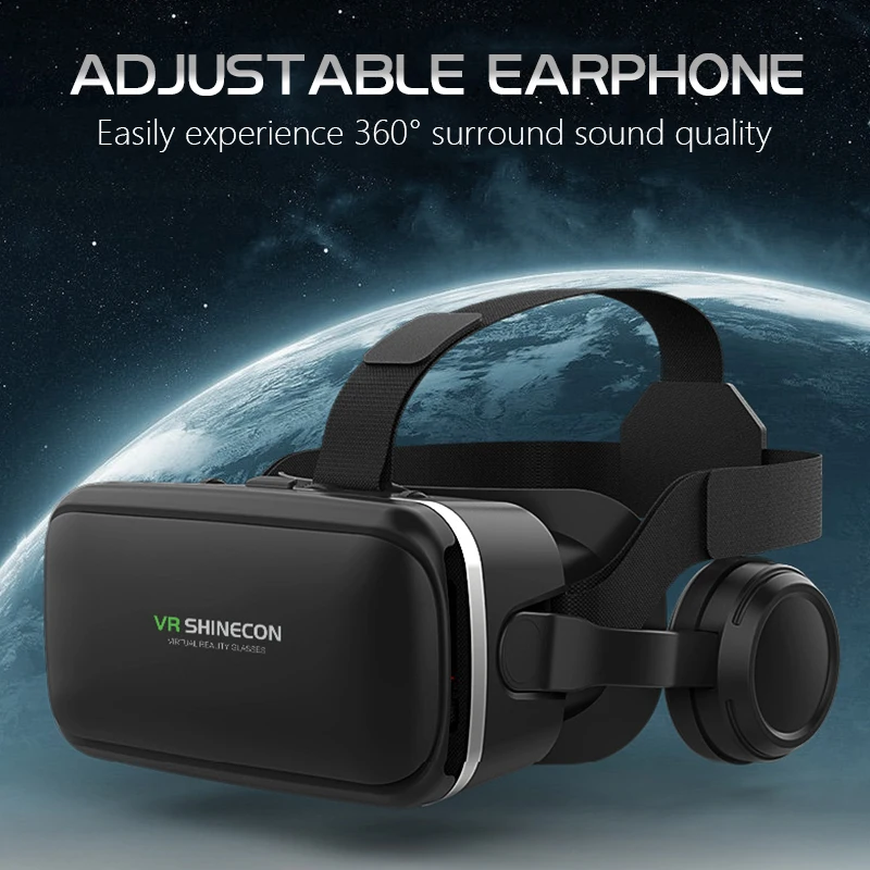G04E VR Обновление 3D очки VR гарнитура Google Cardboard Bluetooth очки виртуальной реальности беспроводной VR шлем для смартфонов