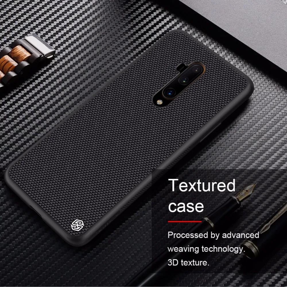 10 шт./лот,, Текстурированный чехол NILLKIN для Oneplus 7T pro, Жесткий ПК матовый чехол для телефона one plus 7t pro