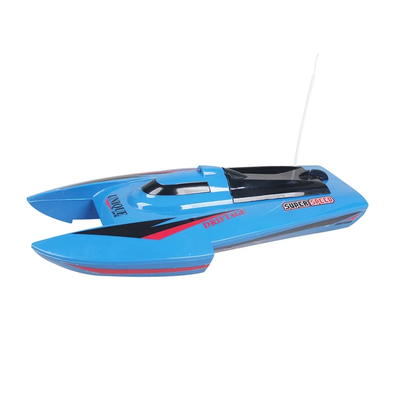 Hot-CT3352 39,5 см 40 МГц 3CH RC лодка супер скоростная игрушка с функцией удаления воды синий