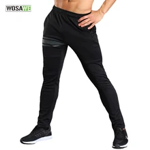 WOSAWE, дышащие штаны для бега, для мужчин, для фитнеса, для бега, с карманами, для тренировок, спортивные штаны, для бега, для тенниса, брюки для футбола