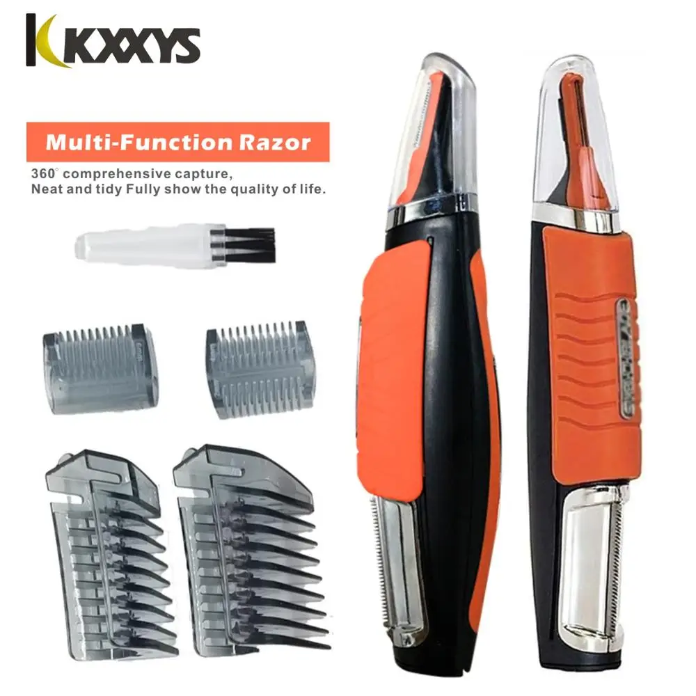 

Multi-function Portable Shaver LED Light Beard Trimmer for Eyebrow Hair Body Eyebrow Ear Nose Trimmer Removal Face Care