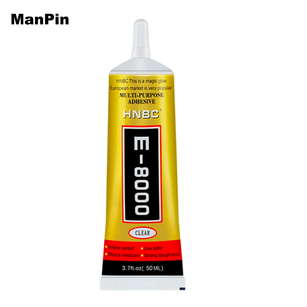 

50ml E8000 Clear Glue LCD Screen Repair Adhesive Back Cover Bezel Frame Mobile Phone Tablets Electronics DIY Handicrafts Tool